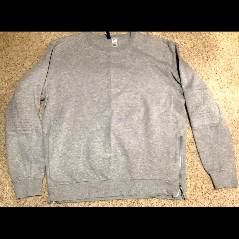 Mens sweat suit sz L-gray